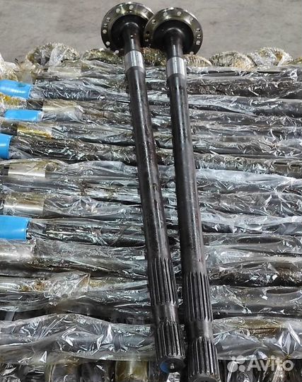 Полуось длинная левая камаз-43114, 43118 c блокиро