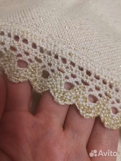 Скатерть новогодняя ручной работы