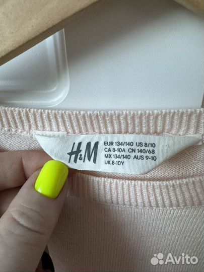 Джемпер для девочки H&M 140