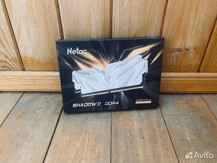 Оперативная память Netac Shadow II 32Gb 3200Mhz DD