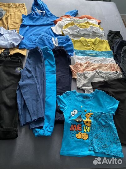 Одежда для мальчика 104-110 большой пакет
