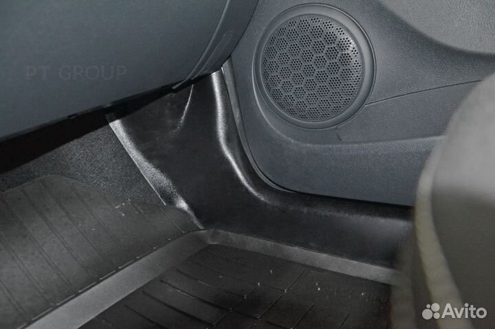 Renault logan 2 Накладки на ковролин 2шт передние