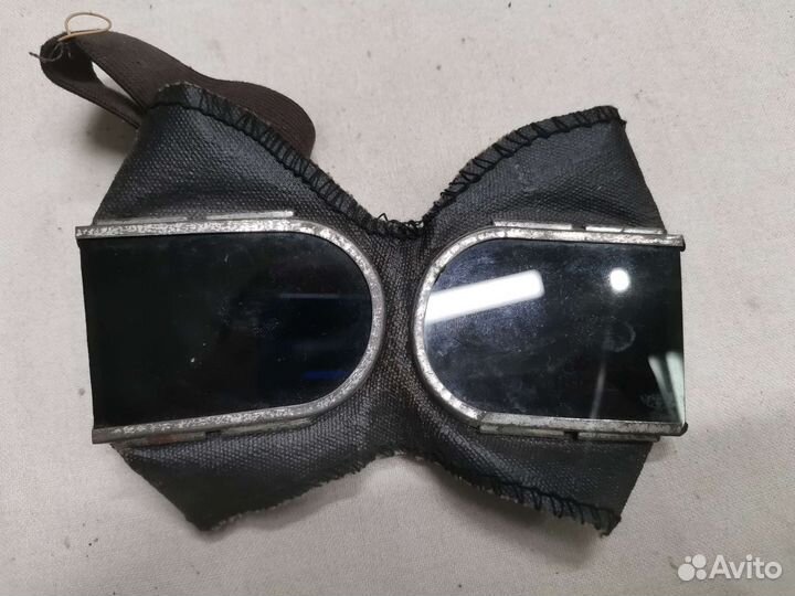 Защитные очки от огня и воздуха. СССР 2 шт. (Ч)