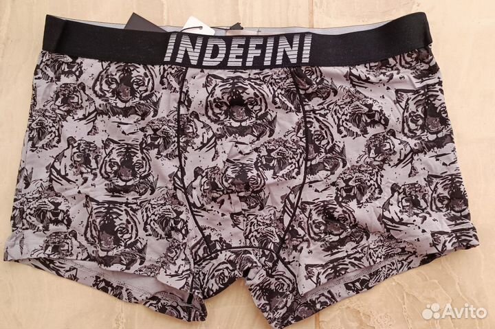 Мужские бамбуковые трусы-боксеры с эластаном