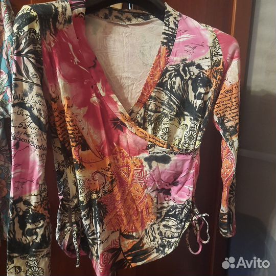 Трикотажная блуза