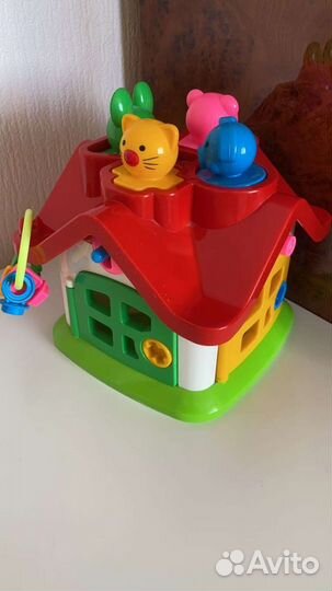 Игрушка домик сортер полесье