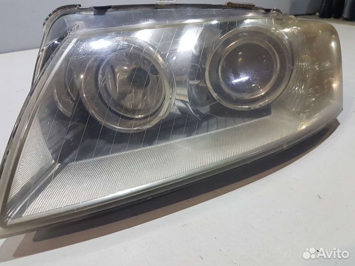 Фара левая рестайлинг ауди а8 audi a8