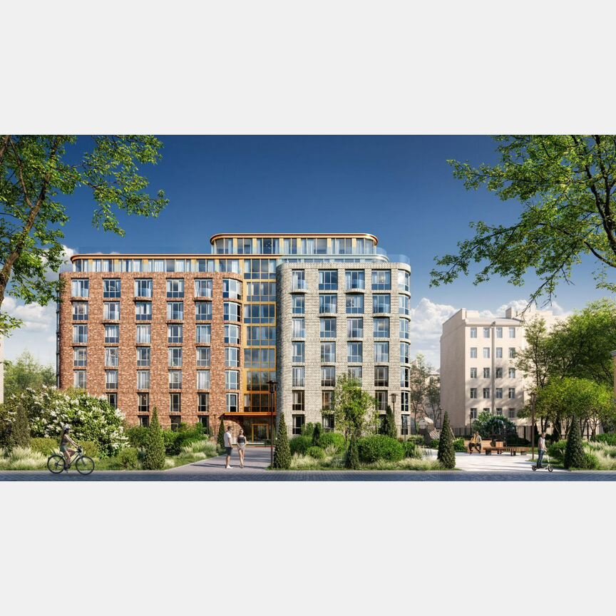1-к. квартира, 52,6 м², 3/7 эт.
