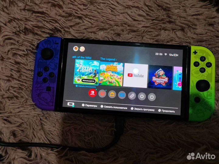 Игровая приставка Nintendo Switch Oled Splatoon 3