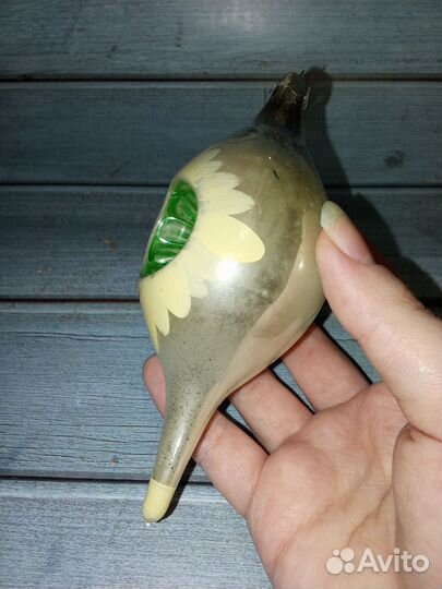 Ёлочная игрушка Сосулька прожектор СССР