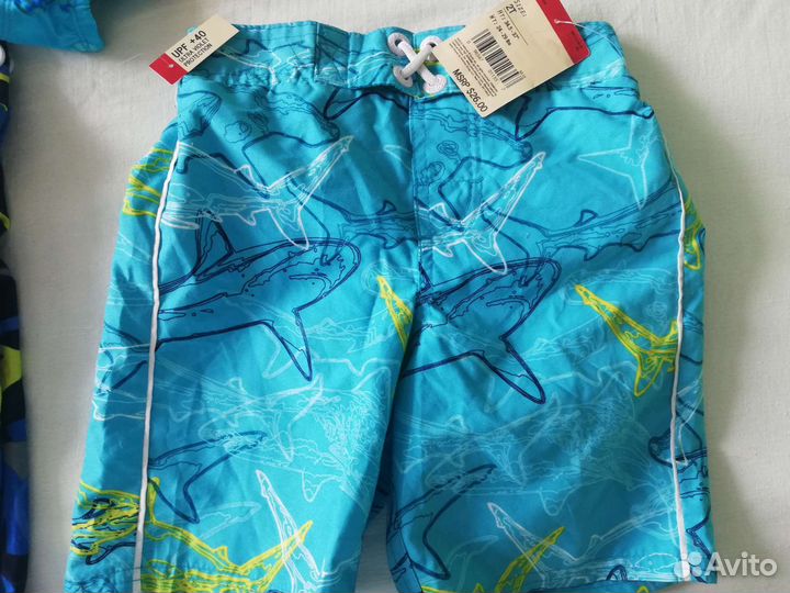 Oshkosh,плавки-шорты, купальник+украшения, новые
