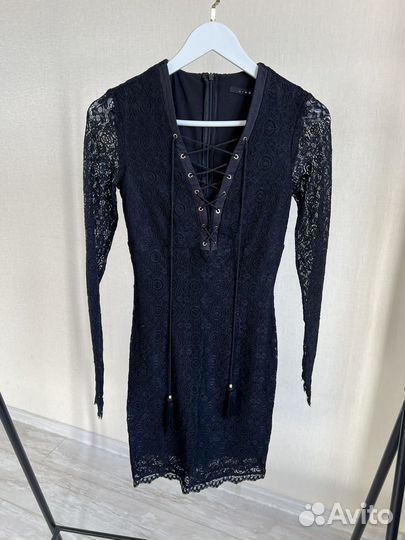 Платье lime черное