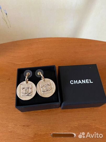 Серьги Chanel оригинал