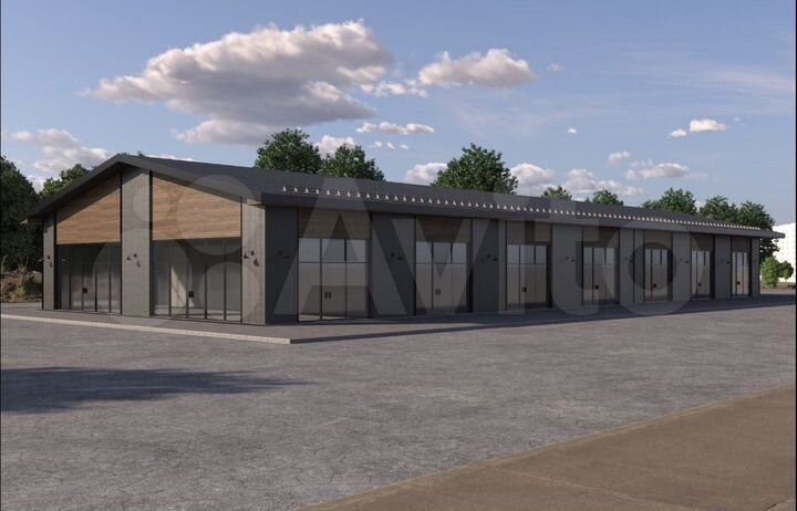 Торговая площадь на въезде, отдельный вход, 54 м²