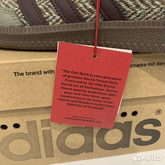 С шерстью Adidas Originals Samba OG Оригинал