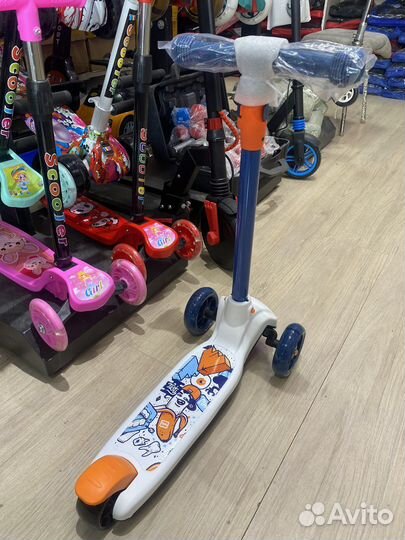 Самокаты детские трехколесные