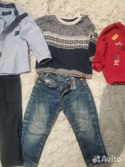 Вещи пакетом на мальчика с 1 года до 2 лет