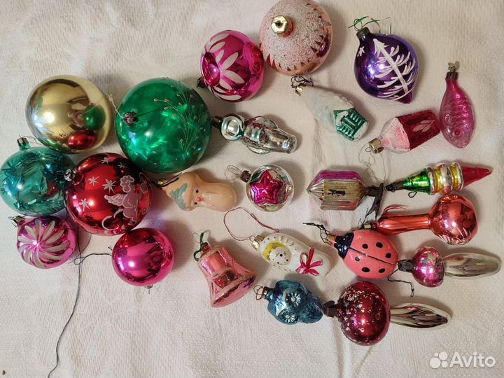 Елочные игрушки СССР