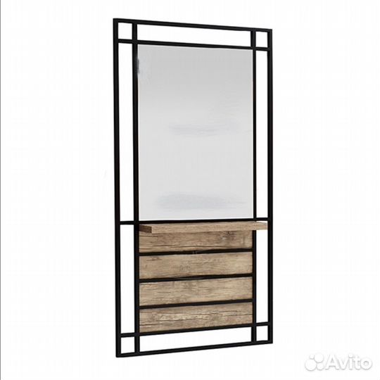 Зеркало для парикмахера, визажиста в стиле Лофт