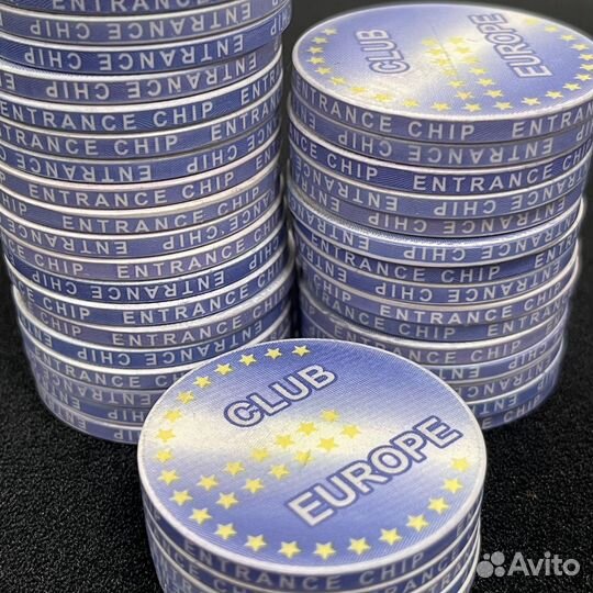 Фишки керамические europe club