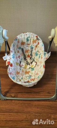 Детские электронные качели для новорожденных