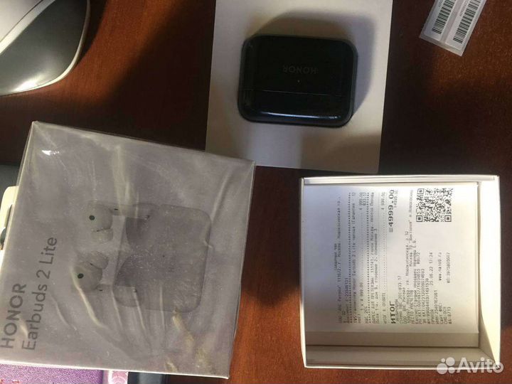 Беспроводные наушники honor earbuds 2 lite