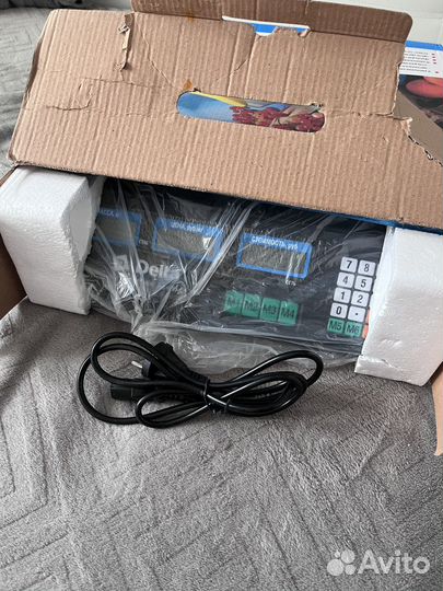 Весы кухонные электронные торговые настольные