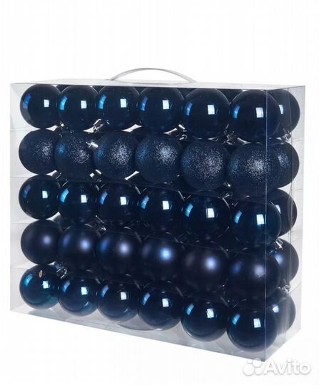 Новогодние шары на ëлку. 60 штук