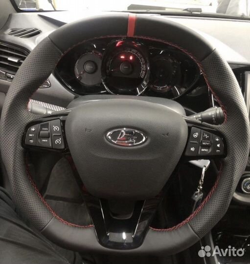 Руль vesta с обогревом анатомический