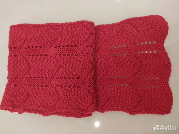 Шапка женская с шарфом