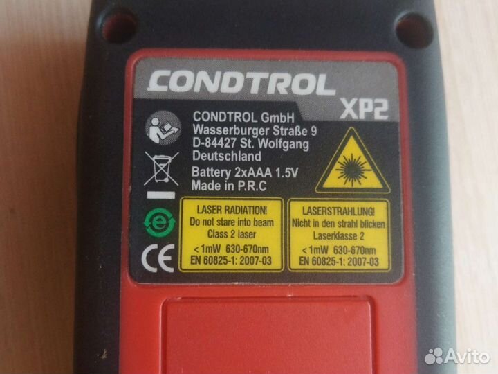 Лазерный дальномер condtrol xp2