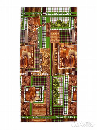 Полотенца пляжные банные вафельные новые