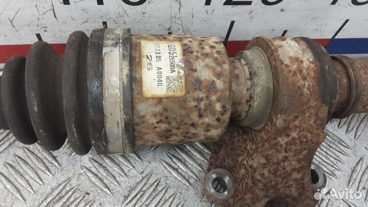 Привод правый передний Mazda Mazda3/Mazda3 MPS