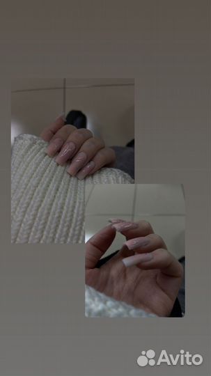 Наращивание ногтей модель