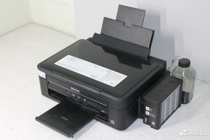 Мфу с снпч Epson L350 (пробег 1300 страниц)