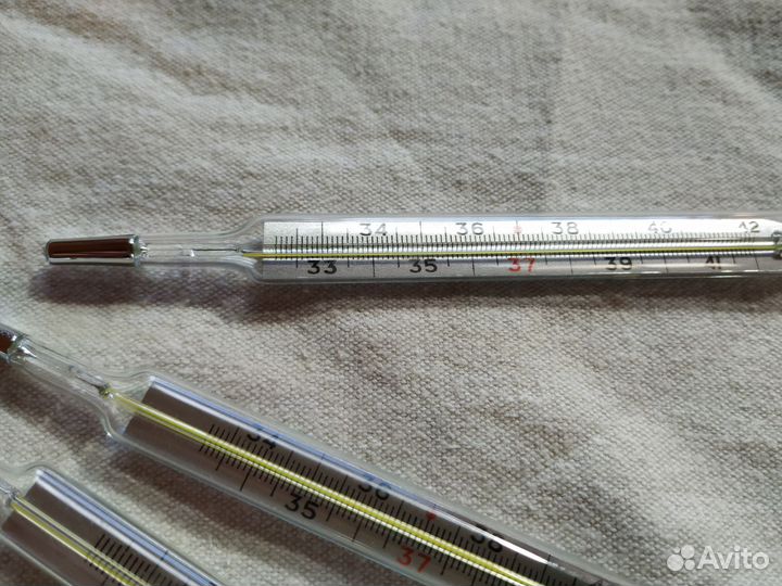 Термометр СССР (градусник), ртутный