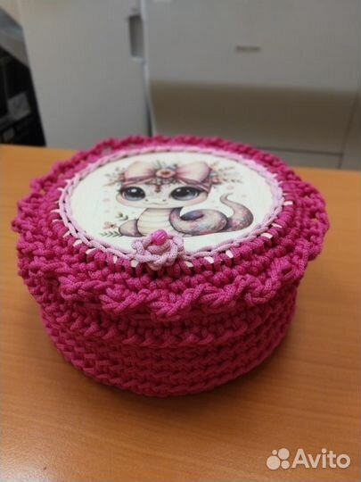 Корзины вязанные