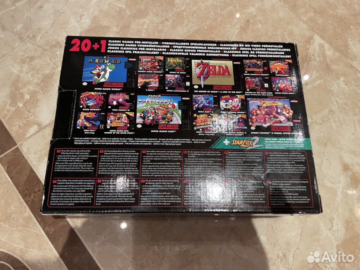 Приставка nintendo classic mini