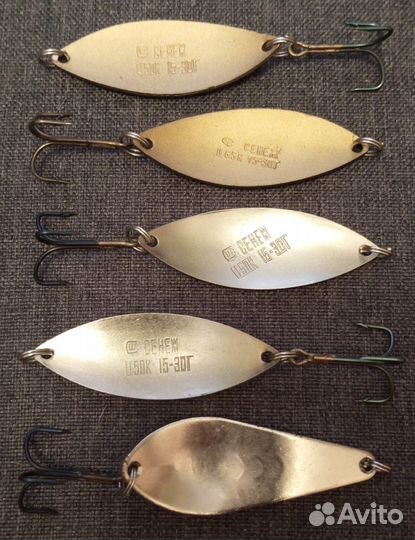 Набор блёсен СССР