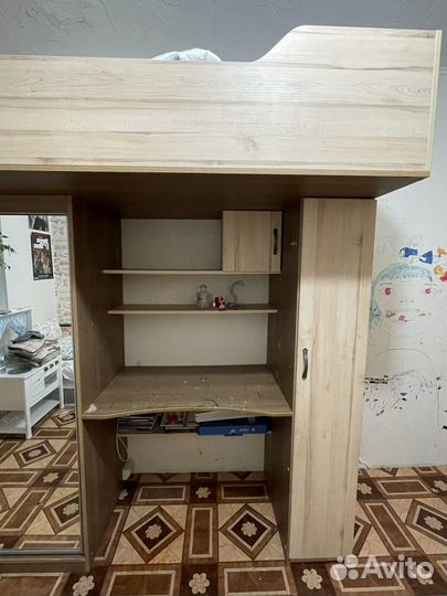 Кровать чердак