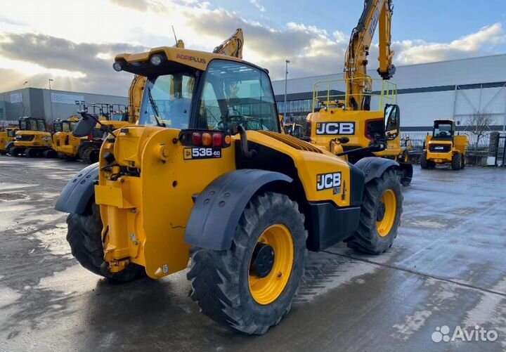 Телескопический погрузчик JCB 536-60 Agri Plus, 2012