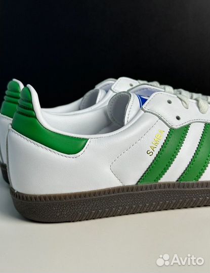 Adidas Samba OG Footwear White Green