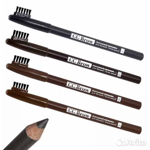 Контурный карандаш для бровей brow pencil CC Brow