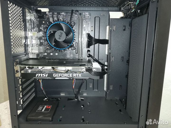 Новый Игровой PC i3-12100F + RTX 2060 + SSD