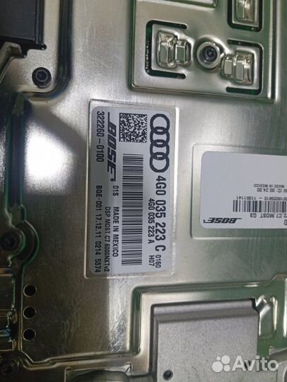 Усилитель звука Audi A7 4G cgwd 2012