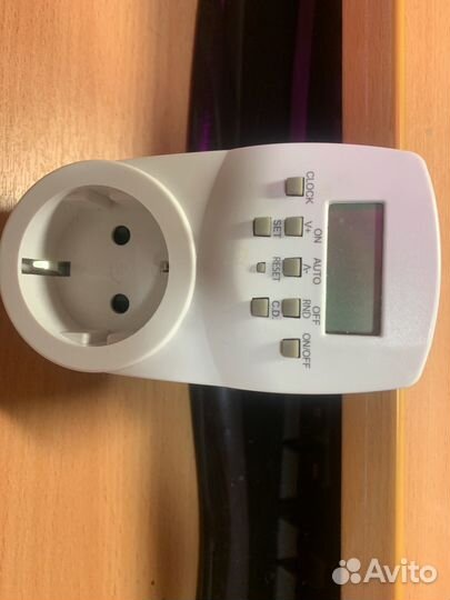 Таймер электронный с розеткой UCT-E20