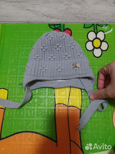 Шапка шлем журавлик