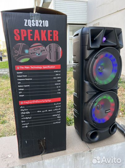 Блютуз колонка большая