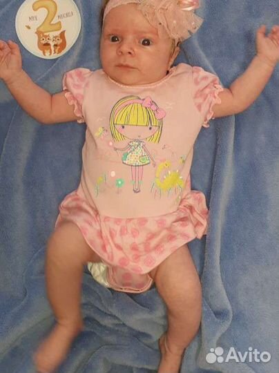 Летняя одежда на малышку 62