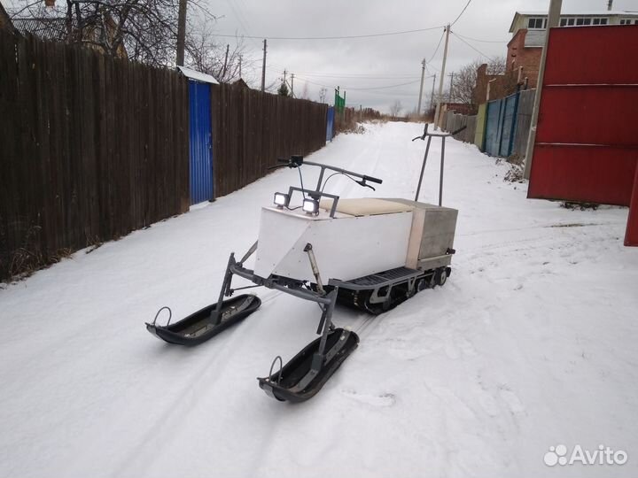 Самодельный снегоход
